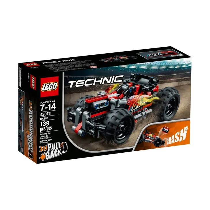 LEGO Technology Mechanical Set Car Model High Speed Racing Intense Firepower Attack Building Blocks 139 Pcs/pzs 42073-1