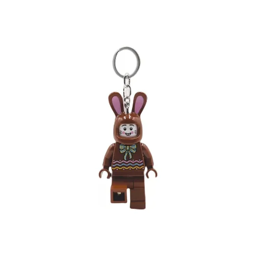 LEGO LEGO Figure Print Collection Chocolate Rabbit Glow Keychain Building Blocks 0 300pcs LGL KE180H