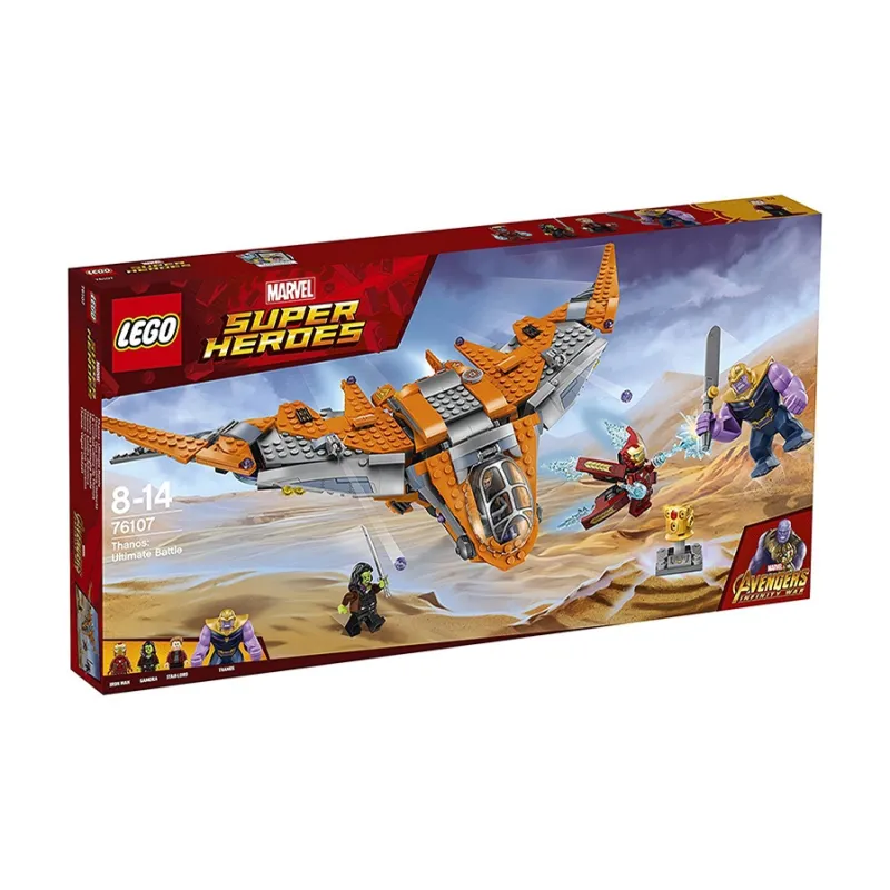 LEGO Super Hero Collection Marvel Character Marvel CONF_Avengers_Good_Guy_Flyer Building Blocks 76107-2