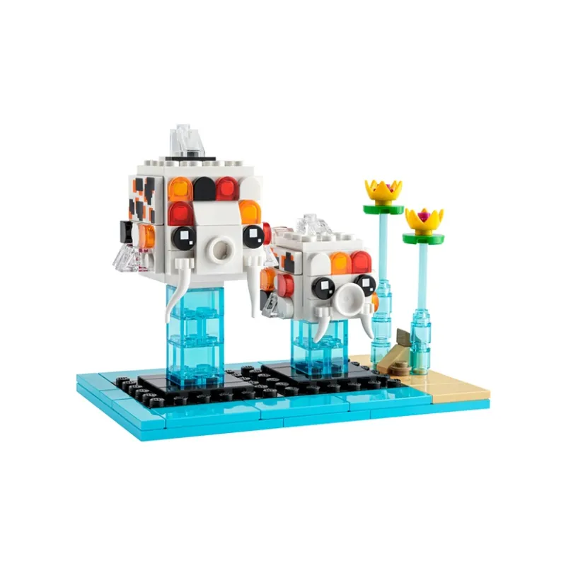 LEGO Adorable Koi Fish BrickHeadz Building Blocks 203pcs 40545-1