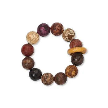 Star Treasures Golden Sandalwood Bracelets Unisex