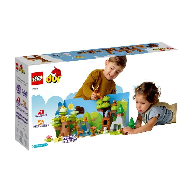 LEGO Collection European Wild Animal Building Blocks 85 Pcs 10979-3