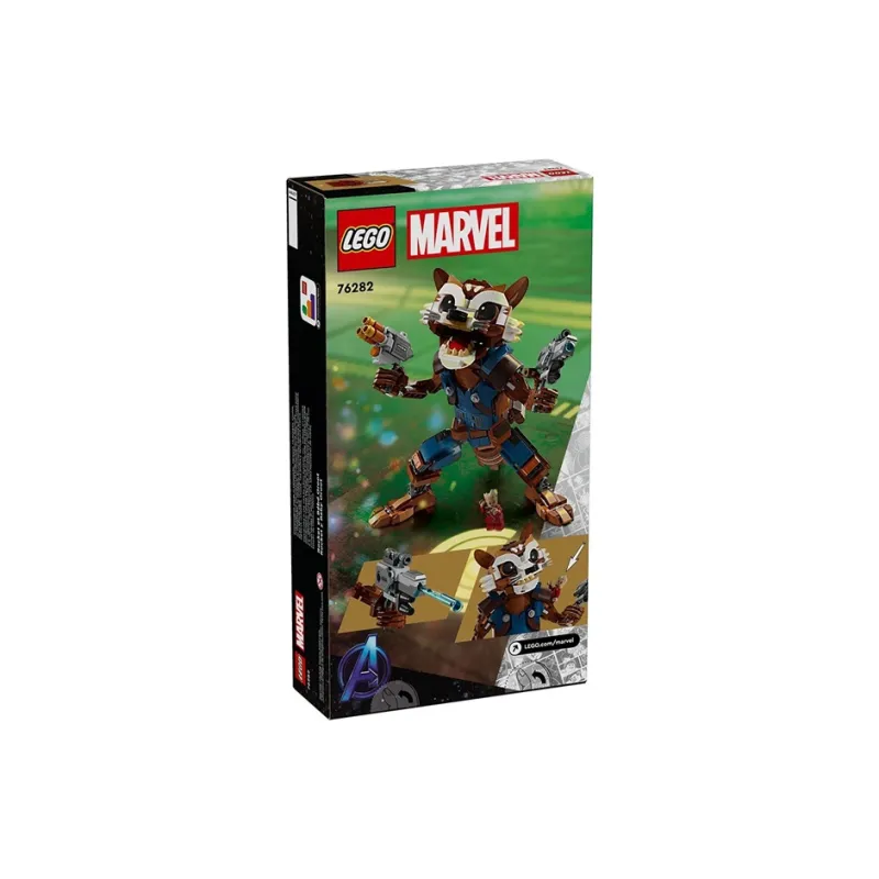 LEGO Super Hero Collection Rocket Raccoon And Groot Baby Building Blocks 566pcs 76282-3
