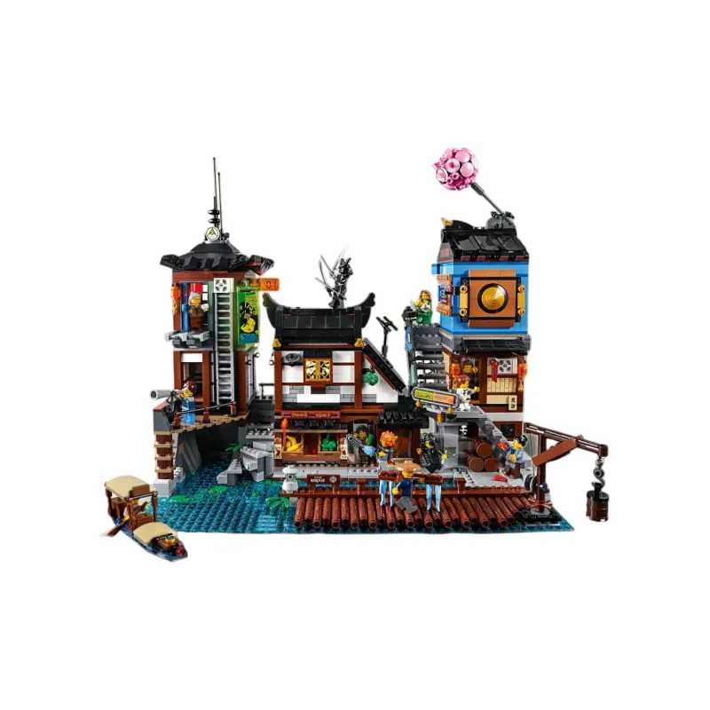 LEGO Phantom Ninja Collection Ninjago City Harbor Building Blocks 70657-1