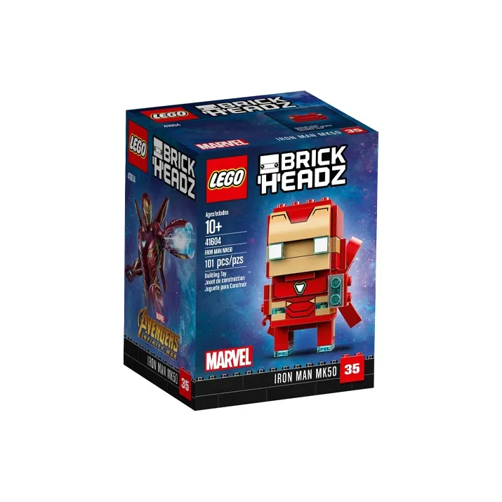 LEGO Super Hero Collection BrickHeadz Marvel Iron Man MK50 Building Blocks 0-300pcs 41604-2