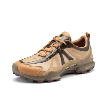 Natacha x Ecco BIOM C TRAIL Low Top Trekking Shoes Men's Beige Brown