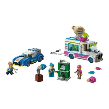 LEGO City Collection Chase Ice Cream Truck Building Blocks 317pcs 60314