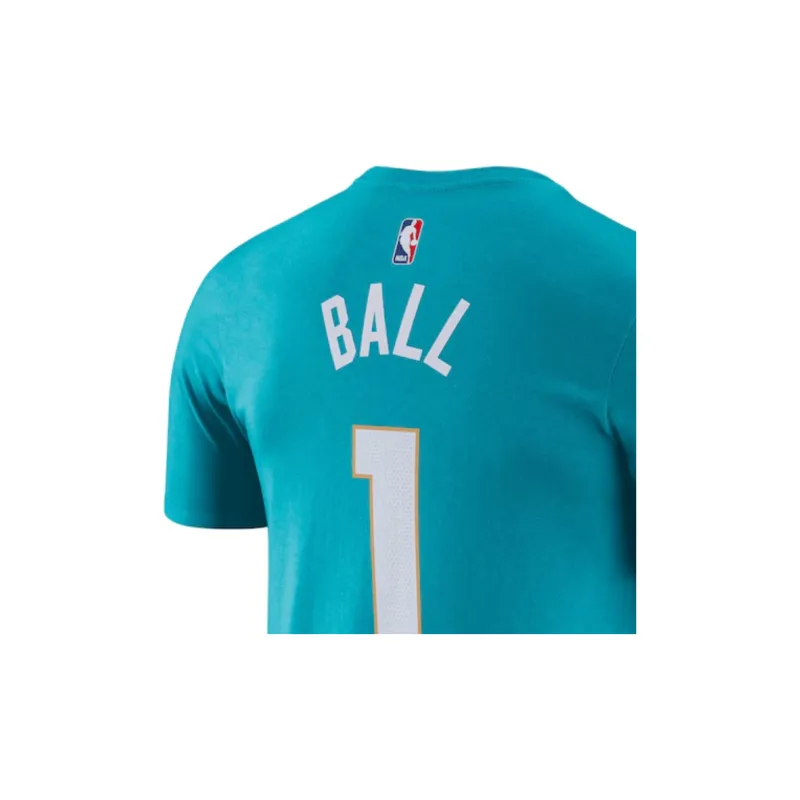 Jordan Nba Charlotte Hornets Lamelo Ball N&N Icon T shirt-3