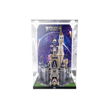 LEGO Disney Park Castle & Assembly Display Case Building Blocks 71040 Display Case A