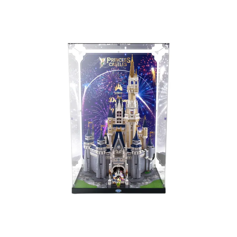 LEGO Disney Park Castle & Assembly Display Case Building Blocks 71040 Display Case A-0