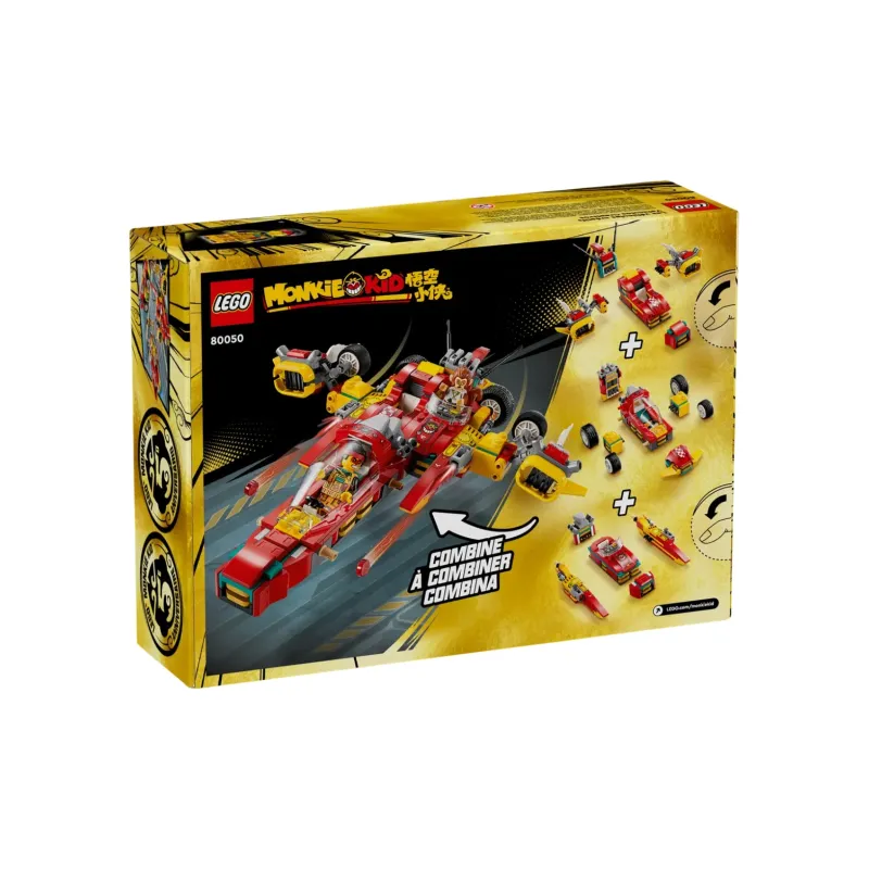 LEGO Little Monkey King Collection Monkie Kid Transforming Workshop Building Blocks 390pcs 2 Pcs Figures 80050-3