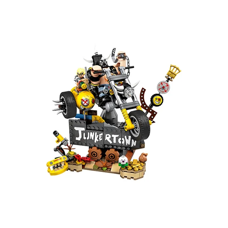 LEGO Overwatch Collection Overwatch Main Characters JunkRat And Land Dominator Building Blocks 75977-0