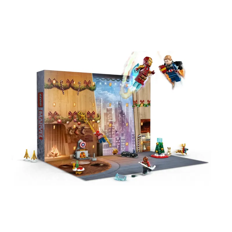 LEGO The Avengers 2023 Christmas Countdown Calendar Building Blocks 243pcs 76267-3