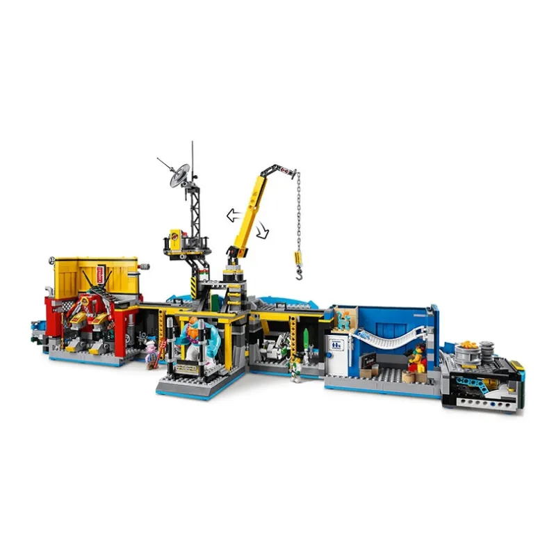 LEGO Little Monkey King Collection Monkie Kid Characters Universal Maritime Base Building Blocks 80013-2