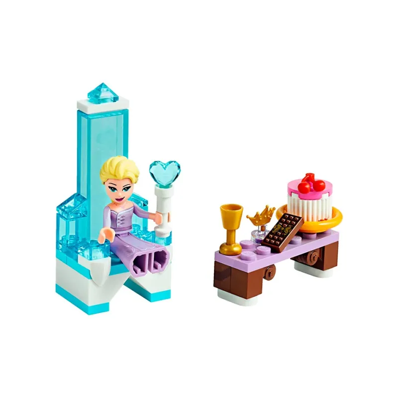 LEGO Elsa's Ice Throne, Stackable Bag Building Blocks 0 300pcs 30553-1