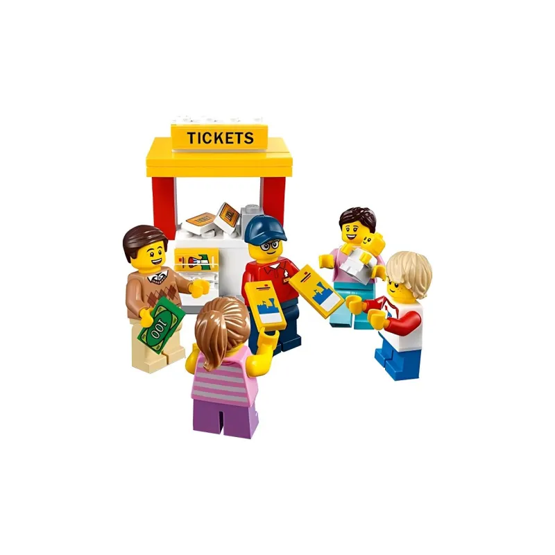 LEGO Amusement Park Themed Play Area Building Blocks 1001 2000pcs 40346-3