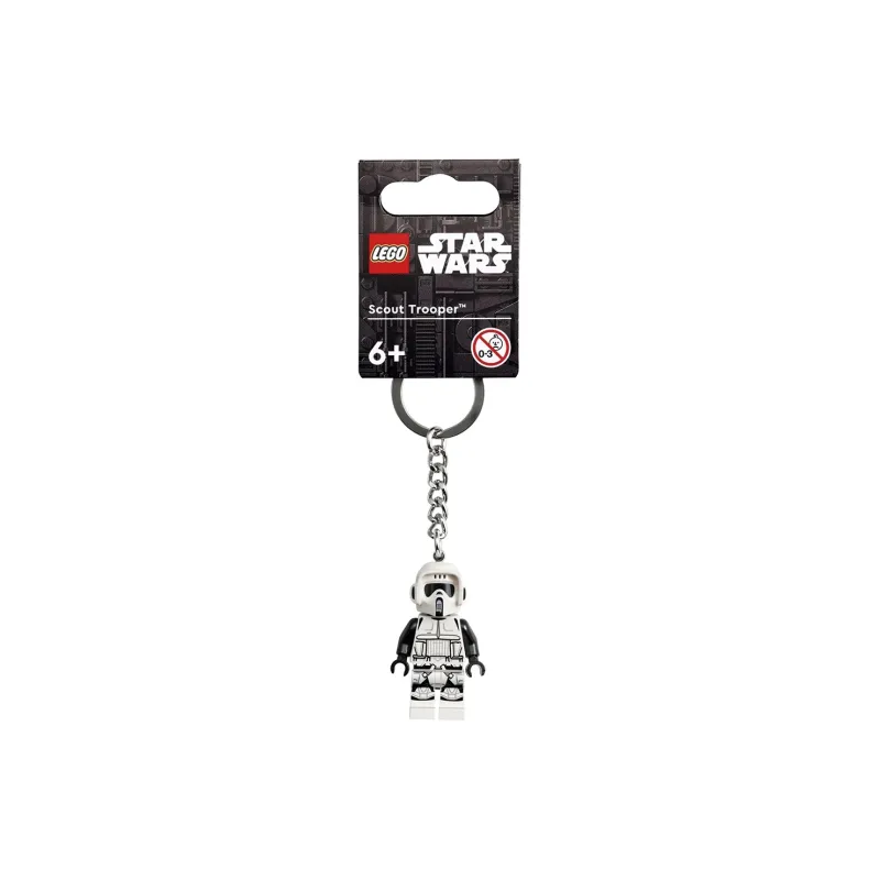 LEGO Scout Trooper Key Chain Building Blocks 854246-1