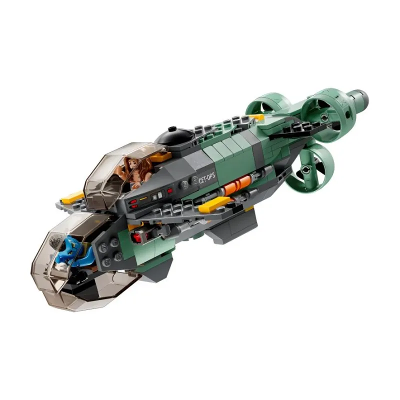 LEGO Avatar Series Avatar 2: Sharp-Nosed Shark Submarine Building Blocks Whole Box 75577-0