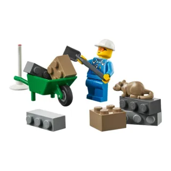 LEGO City Collection, Road Construction Vehicle, Assembly Building Blocks 0 300pcs 60284