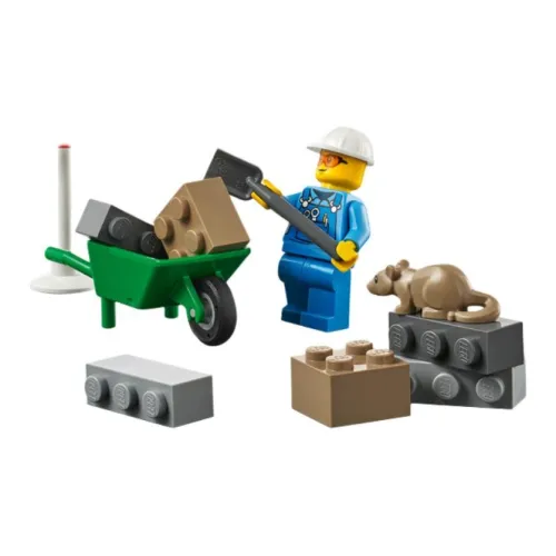 LEGO City Collection, Road Construction Vehicle, Assembly Building Blocks 0 300pcs 60284