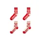 4 Pack (Red *2+Beige Red *2)
