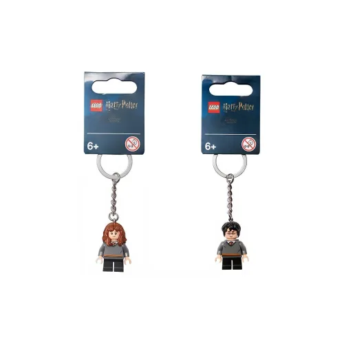 LEGO Harry Potter Collection Harry Hermione Keychain Building Blocks 0-300pcs 854114+854115