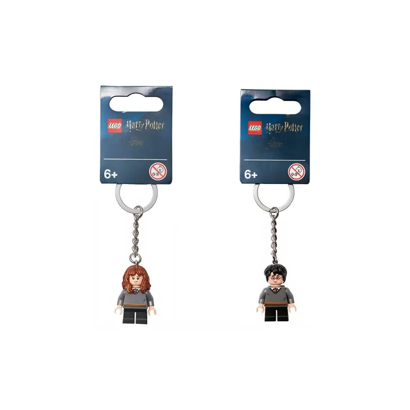 LEGO Harry Potter Collection Harry Hermione Keychain Building Blocks 0 300pcs 854114+854115-0