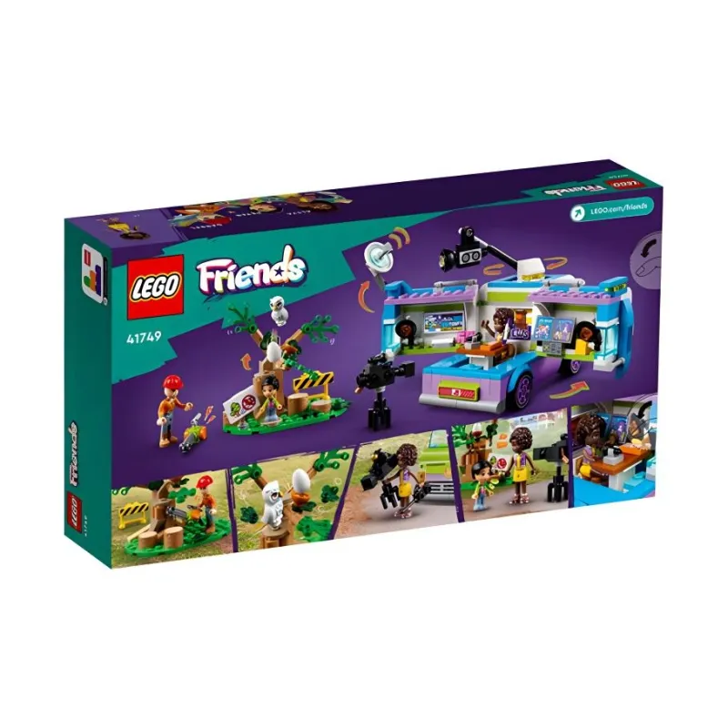 LEGO Newsroom Van Building Blocks 41749-2