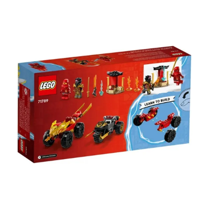 LEGO Kai And Ras's Car And Bike Battle Building Blocks 71789-5