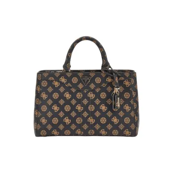 GUESS Artificial Leather One Shoulder Handbag Women's Brown