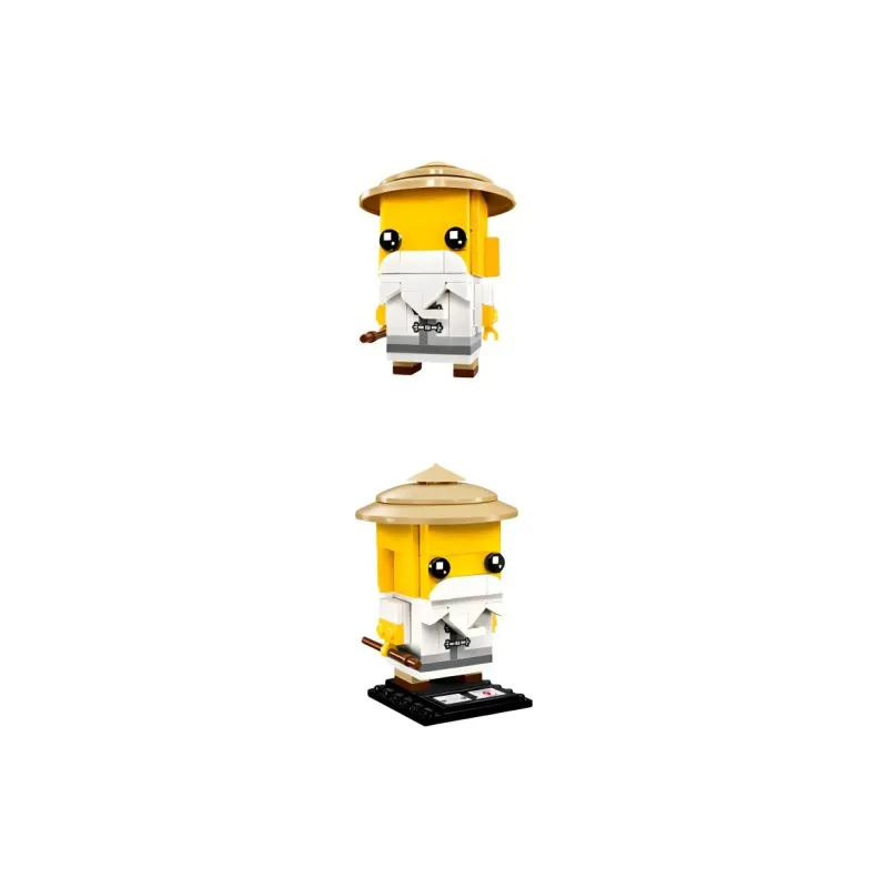 LEGO Ninjago, BrickHeadz Master Wu, Square Toe, Ninjago Building Blocks 89pcs 41488-3