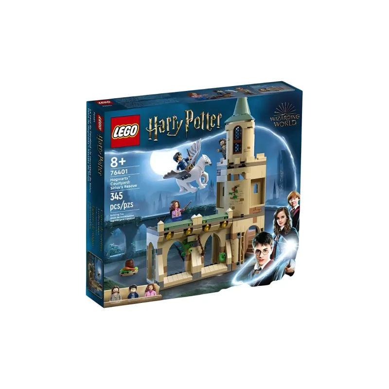 LEGO Harry Potter, Hermione Granger Hogwarts Courtyard Rescuing Little Sirius Building Blocks 121pcs 76401-3