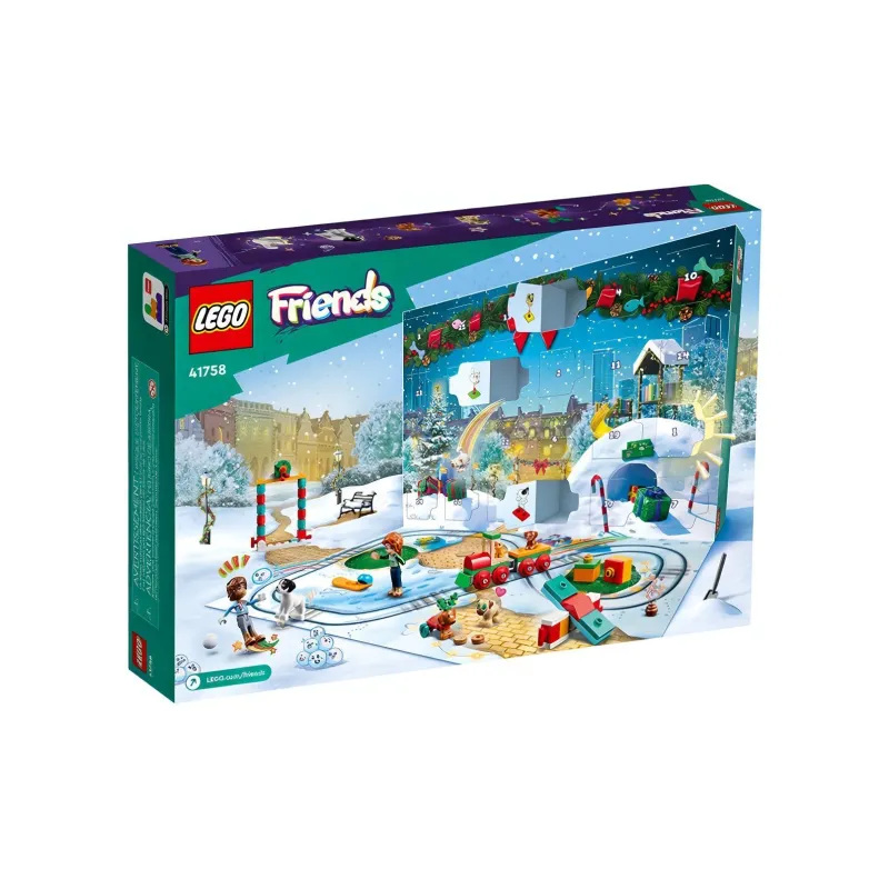 LEGO Good Friend Collection 2023 Christmas Countdown Calendar Building Blocks 231pcs 41758-1