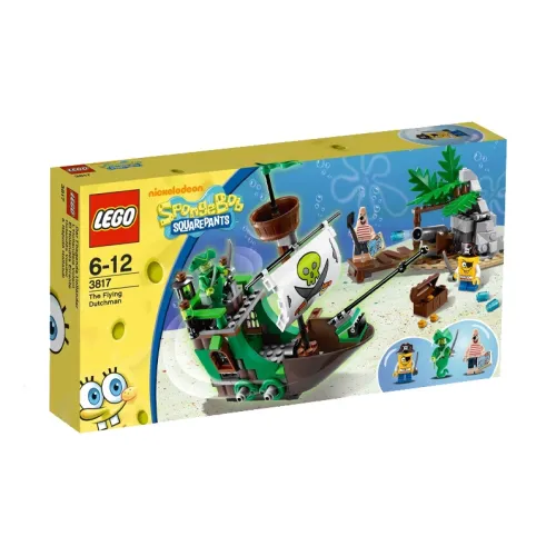 LEGO SpongeBob SquarePants Collection Squidward Tentacles Flying Dutchman Ship Building Blocks 0 300pcs 3817