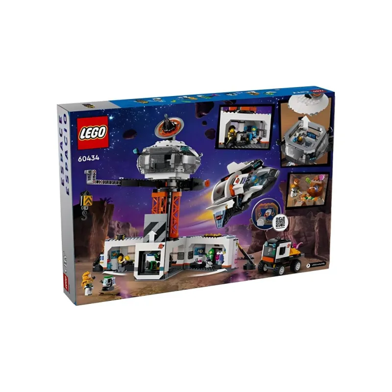 LEGO Space Base And Rocket Launchpad Building Blocks 60434-3