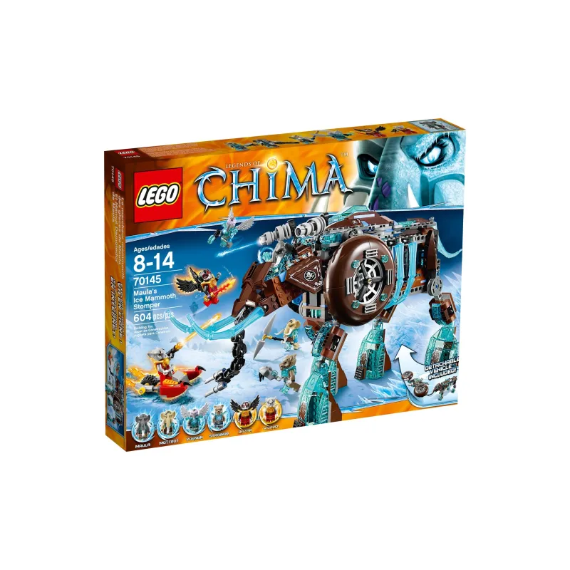 LEGO Elephant Queen's Ice Machine Made Mammoth Building Blocks 670pcs 70145-3
