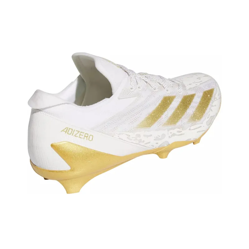 Adidas Adizero Electric Speed Anti Slip Wear Resistant Soccer Shoes Men's White-3