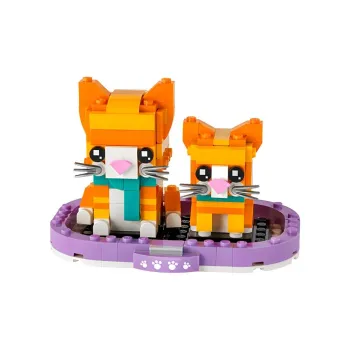 LEGO Brickheadz Yellow Tiger Building Blocks 269 Pcs 40480