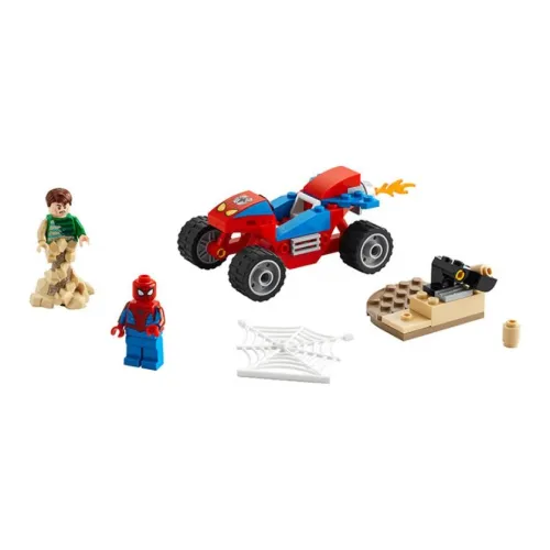 LEGO Super Hero Collection Spider Man Marvel, Spider Man Collection, Spider Man Vs. Sandman Building Blocks 45 76172