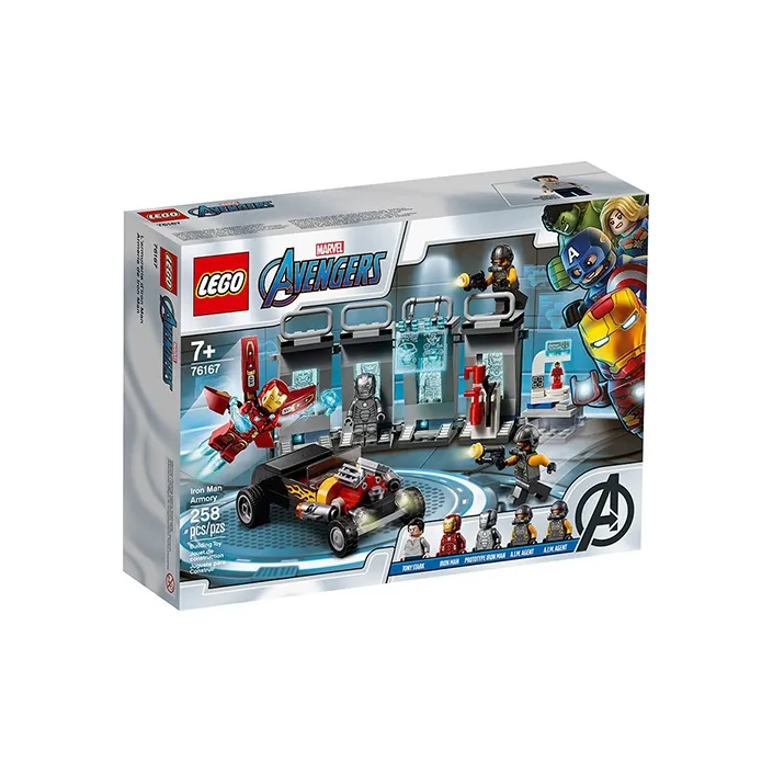 LEGO Marvel The Avengers Collection Iron Man Mecha Store Building Blocks 76167-3