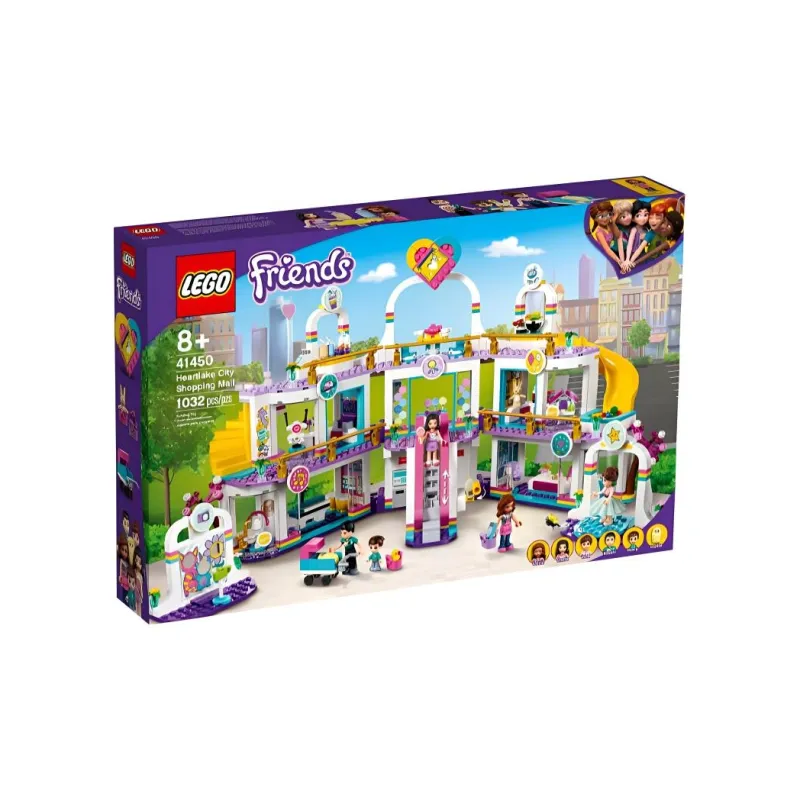 LEGO Good Friend Collection Heart Lake City Large Shopping Plaza Building Blocks 1001 2000 41450-3