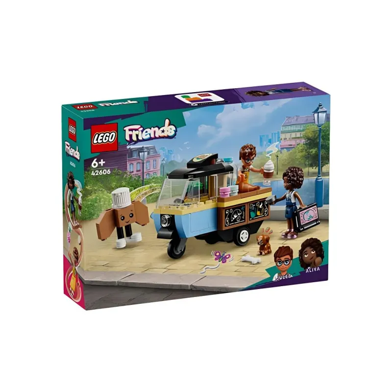 LEGO Mobile Bakery Food Cart Building Blocks 42606-3
