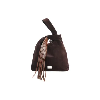 ROSA HERMOSO Suede With Cow Leather Handbag Regular Women's Multicolor