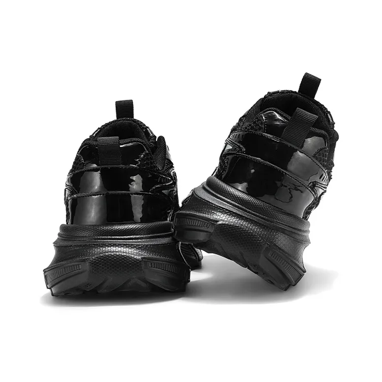 AGSDON Lightweight Height Increasing Thermal Low Top Chunky Sneakers Men's-37
