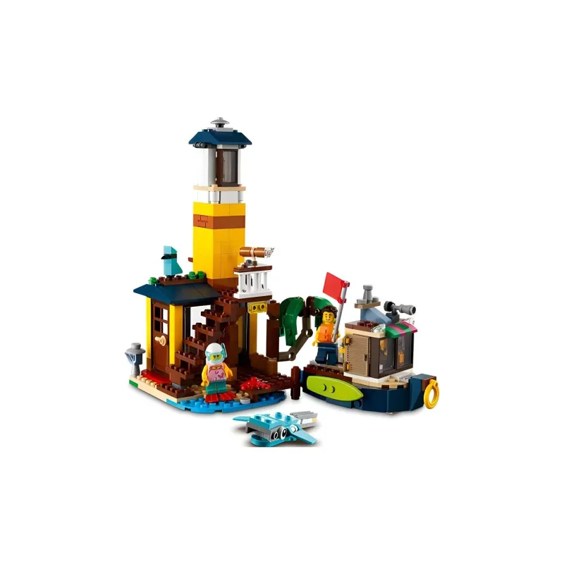 LEGO LOGO Creator Surfer's Beach Hut Building Blocks 564 31118-2