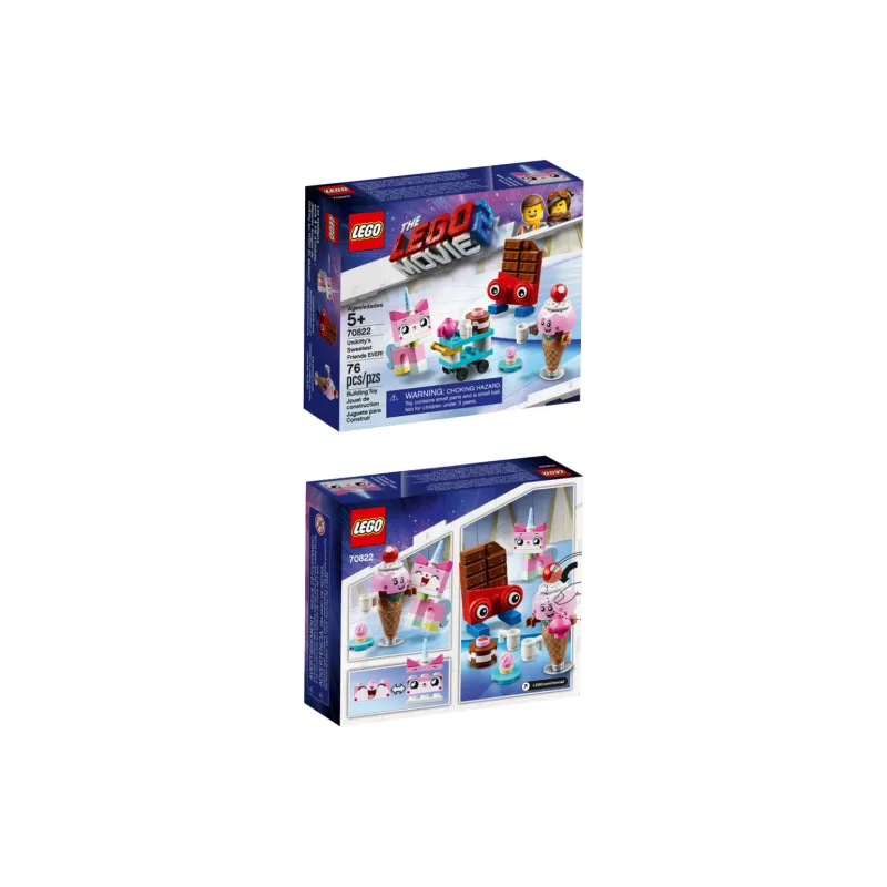 LEGO Big Movie Collection MOVIE2 Collection, The Closest Friend Of The Unicorn Cat Building Blocks 76 Pcs/pzs 70822-3