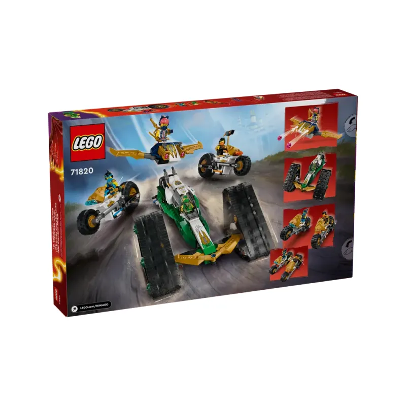 LEGO Ninja Team Combo Vehicle Building Blocks 71820-2