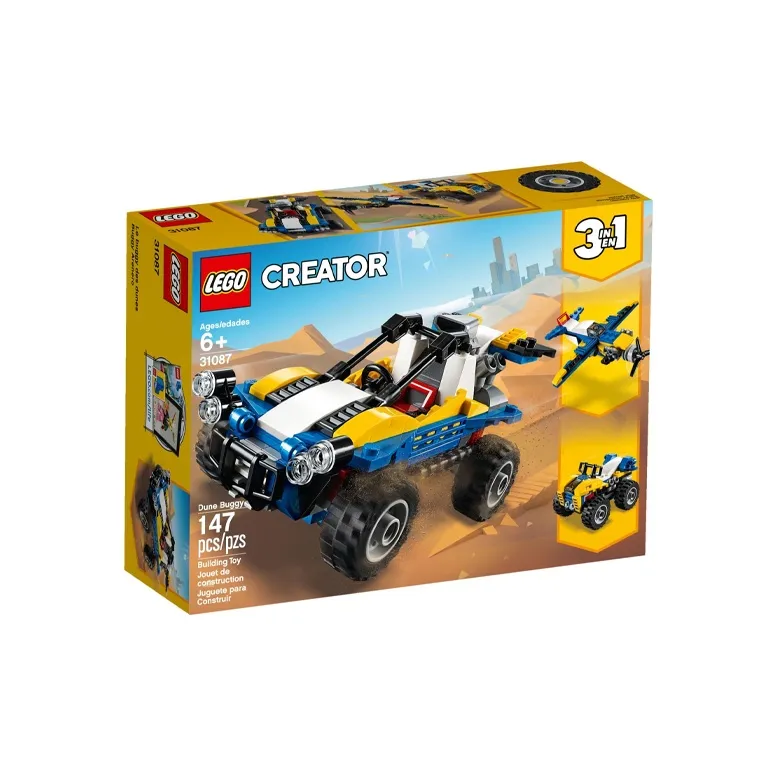 LEGO LOGO Creator 3 in 1, Off Road Vehicle, Versatile Creative Collection Building Blocks 147 31087-2