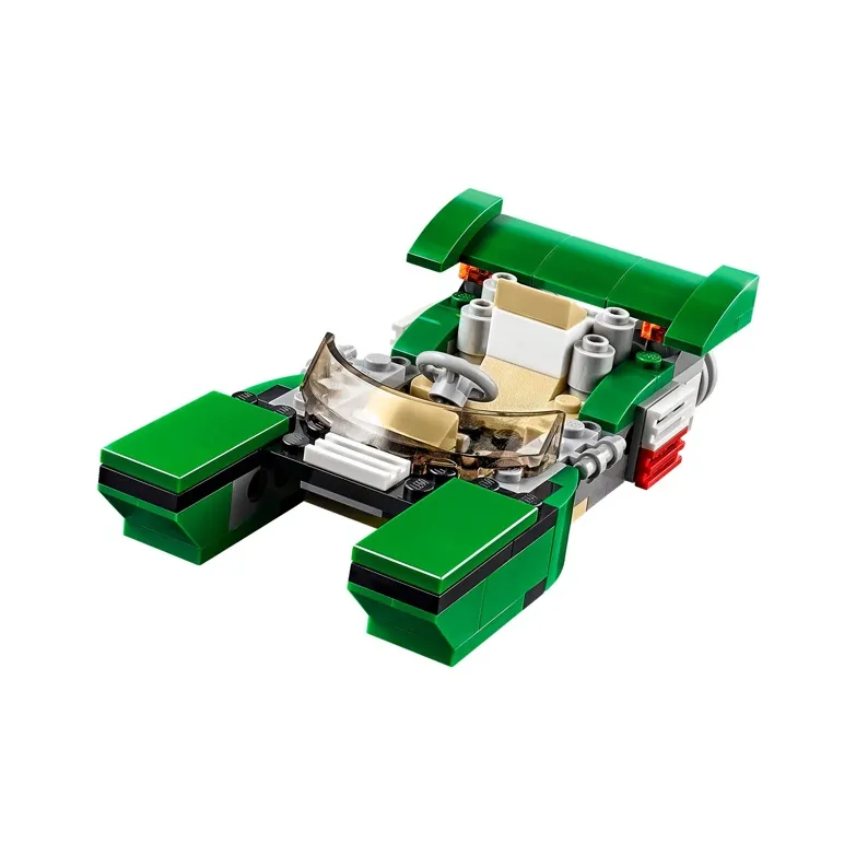 LEGO LOGO Creator 3 in 1 Green Convertible Building Blocks 122 Pcs/pzs 31056-1
