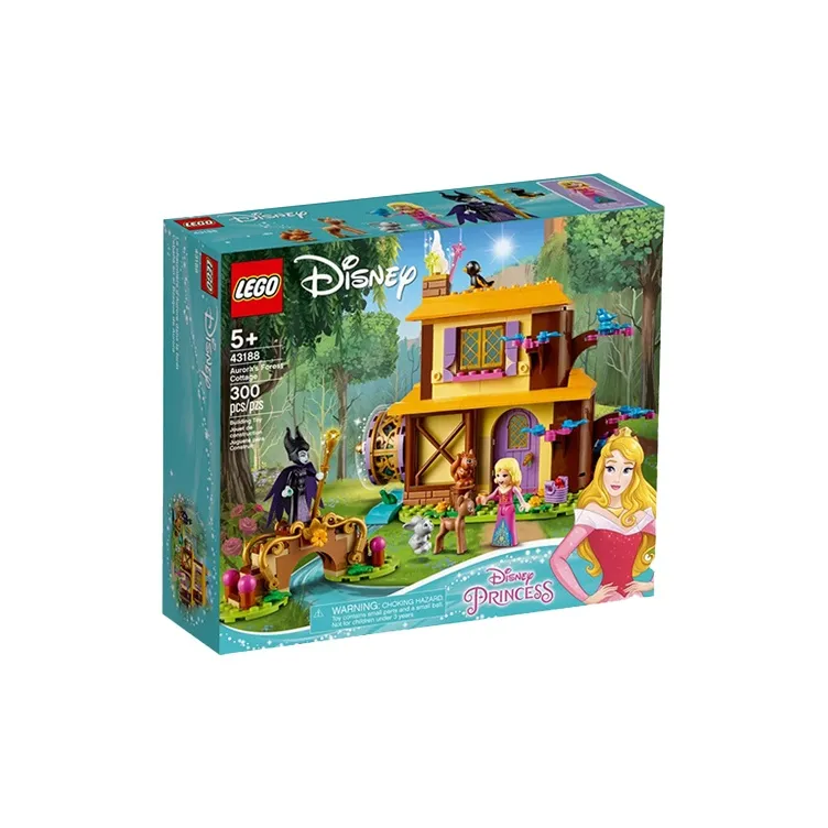 LEGO x Disney Elora Princess's Forest Cottage Building Blocks 300pcs 43188-5